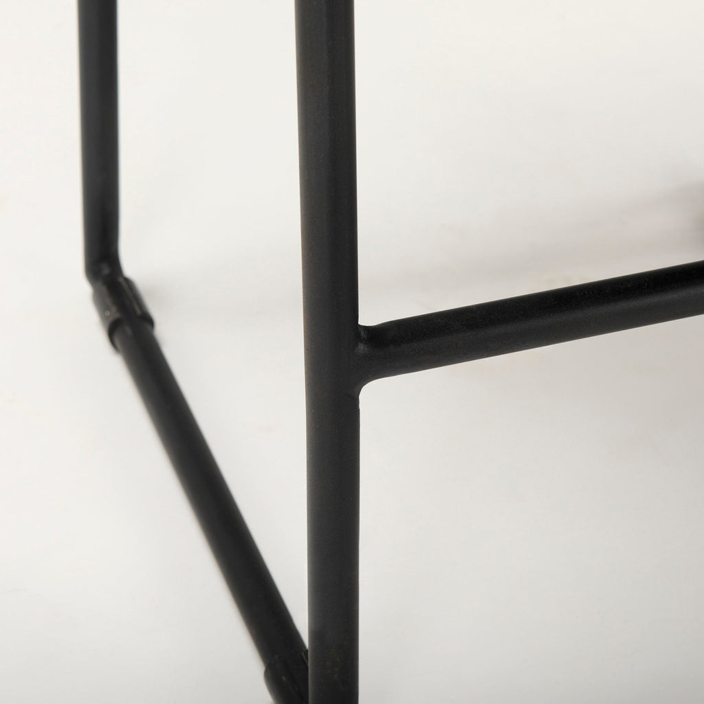 Givens Wood Seat Counter Stool