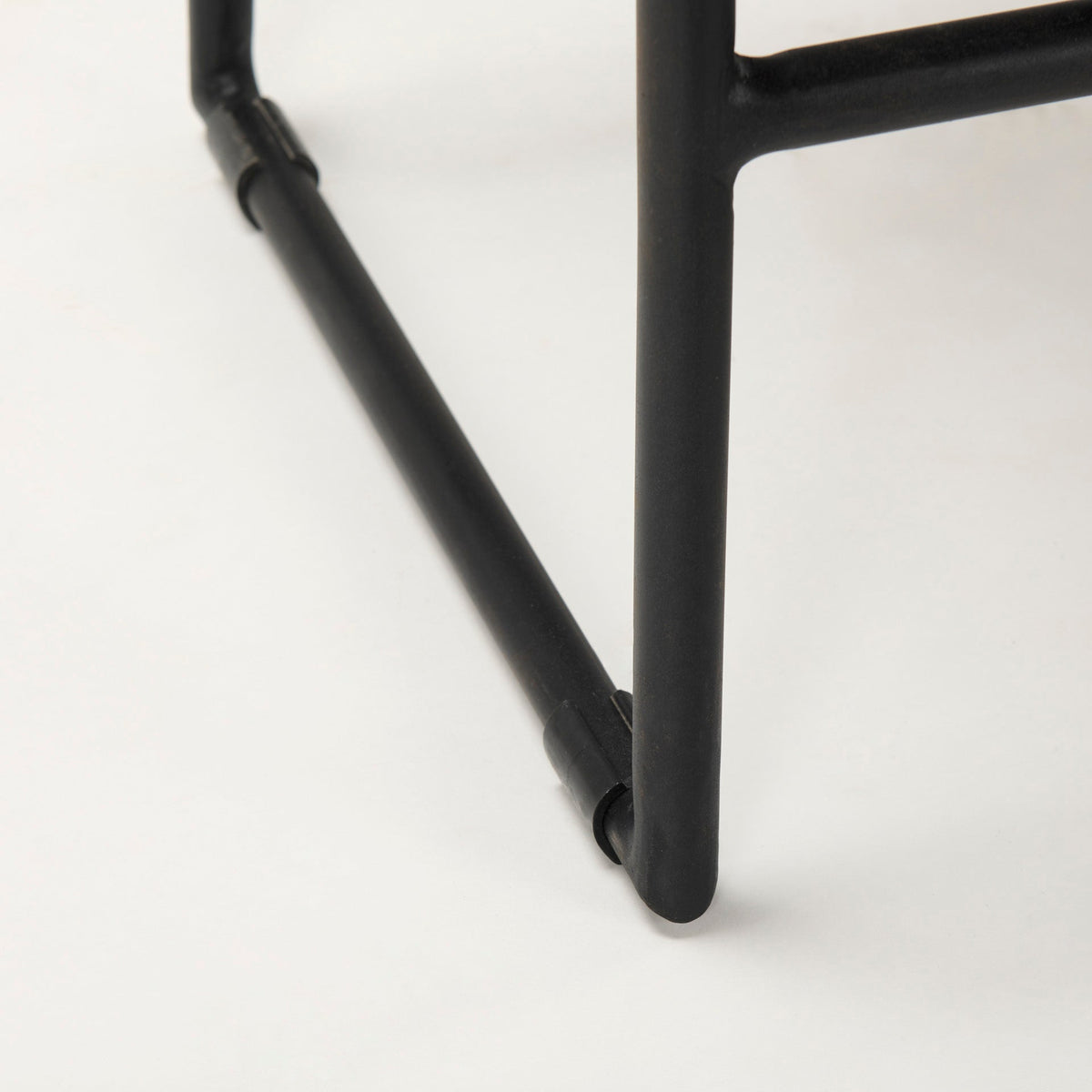 Givens Wood Seat Counter Stool
