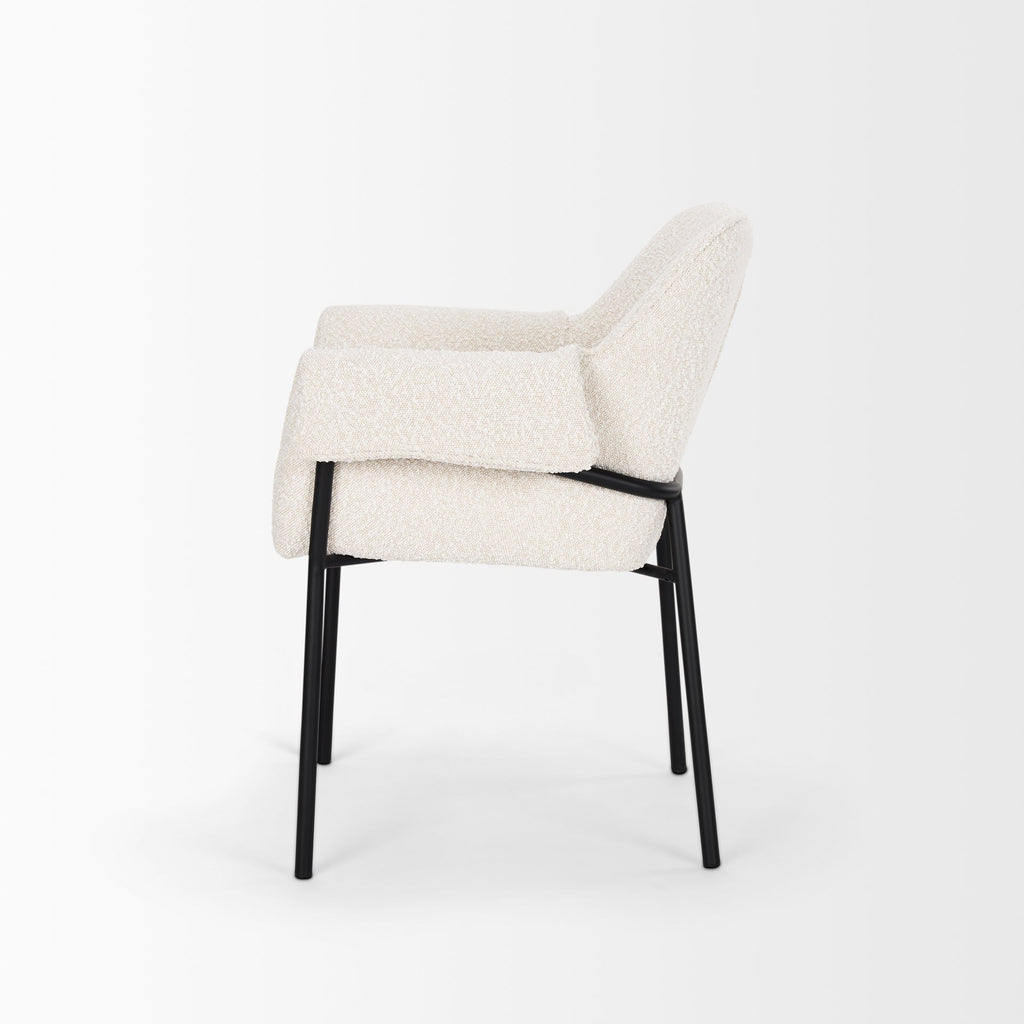Brently Fabric Dining Armchair