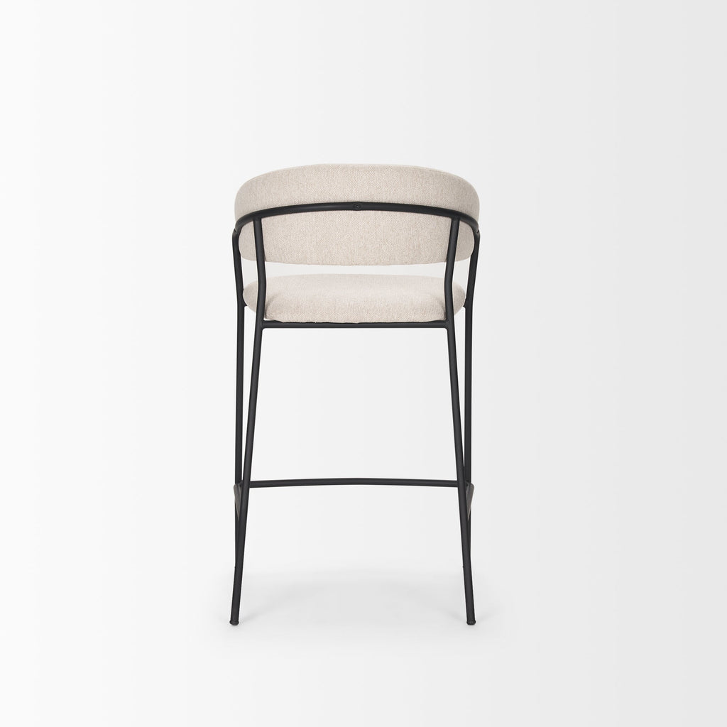 Carolyn Fabric Seat Counter Stool