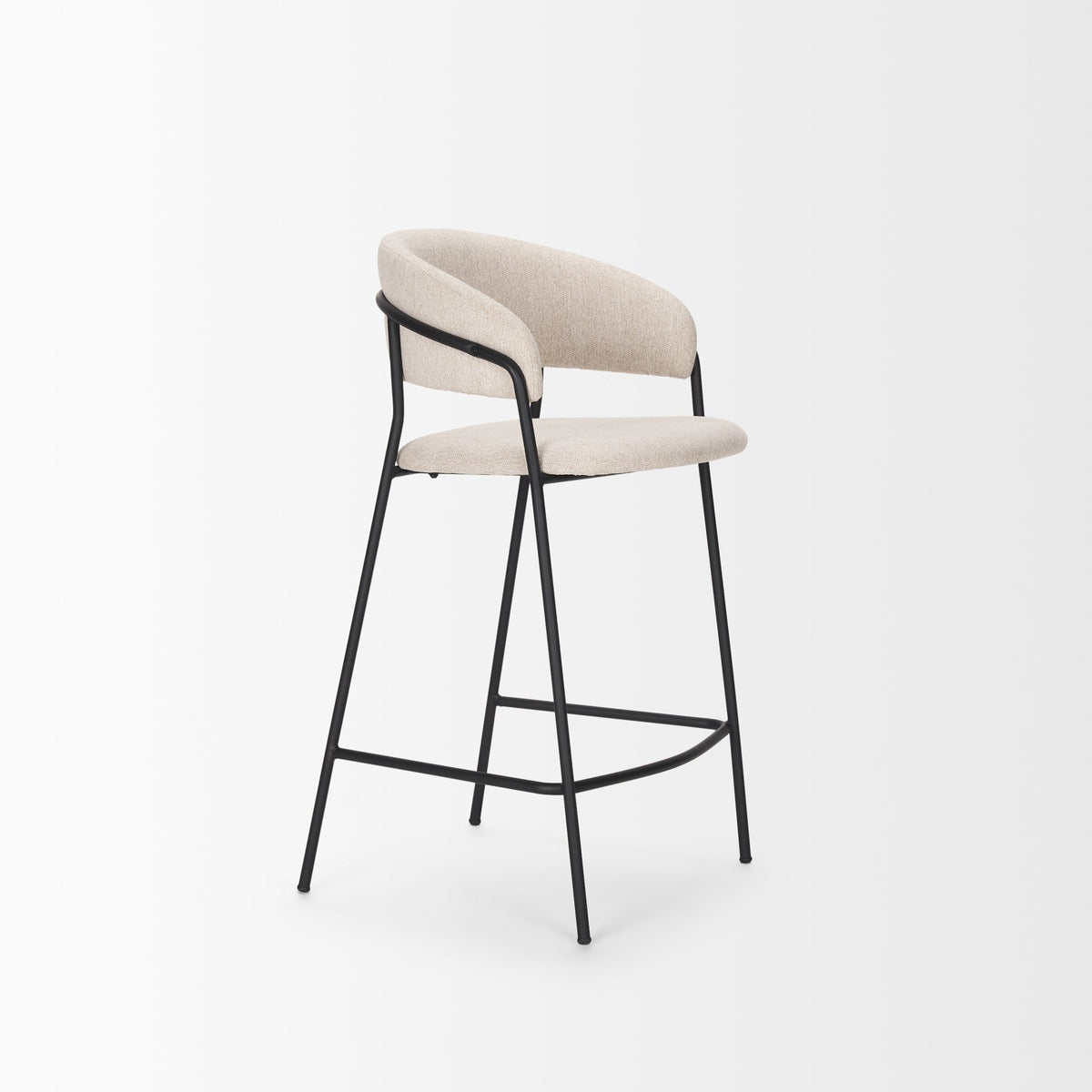 Carolyn Fabric Seat Counter Stool