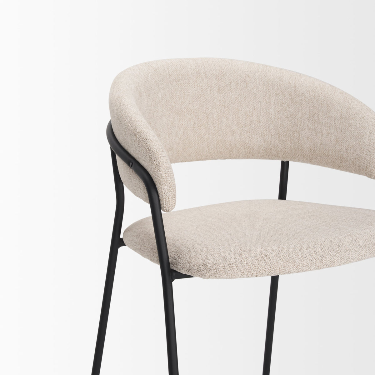 Carolyn Fabric Seat Counter Stool