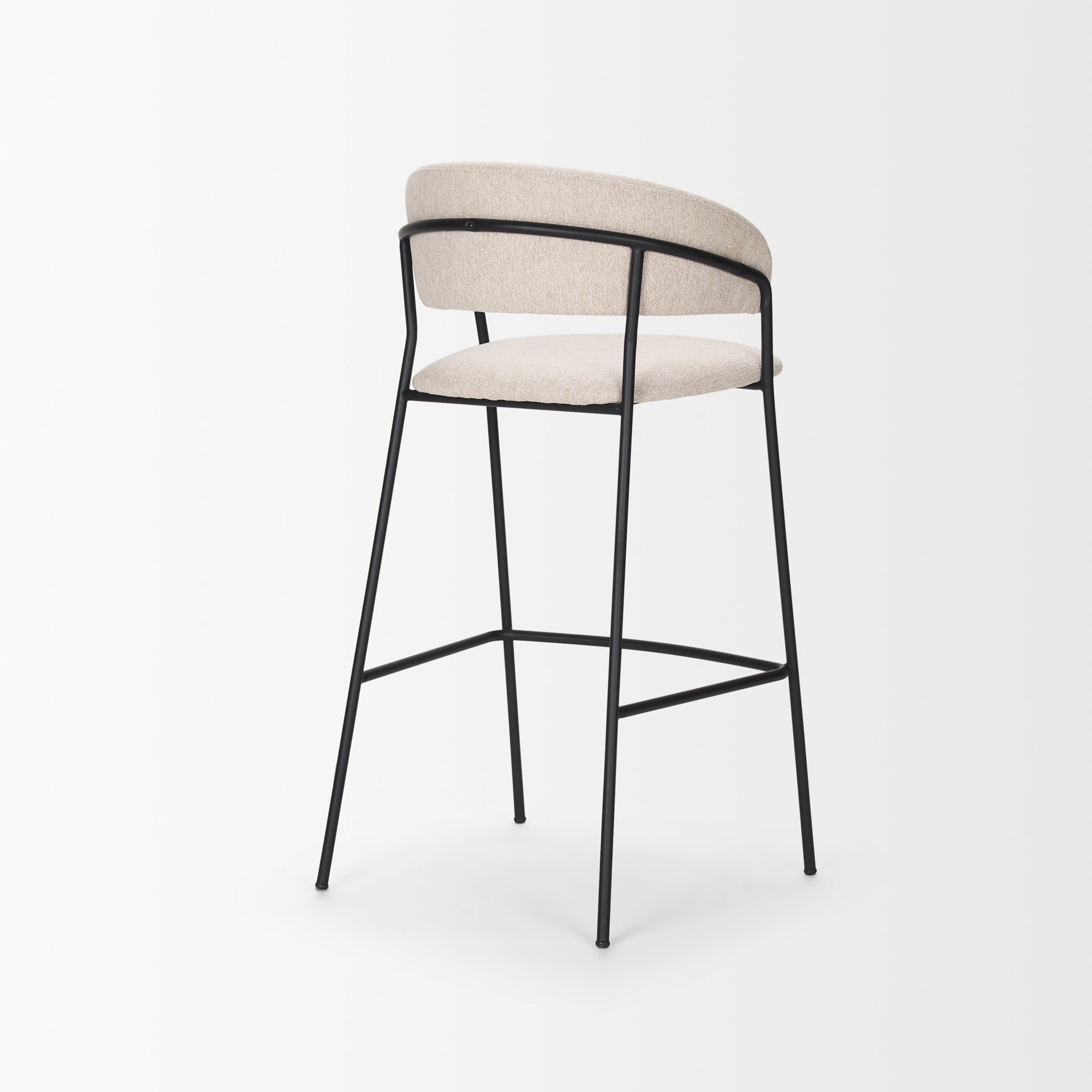Carolyn Fabric Seat Bar Stool