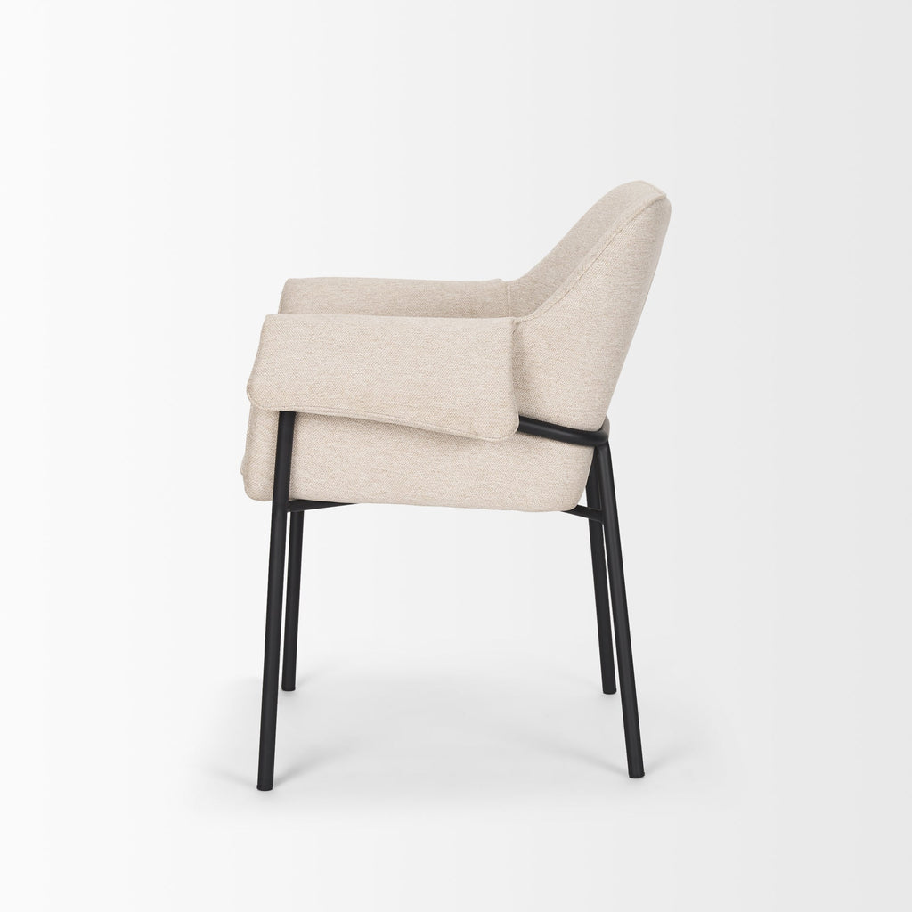 Brently Fabric Dining Armchair