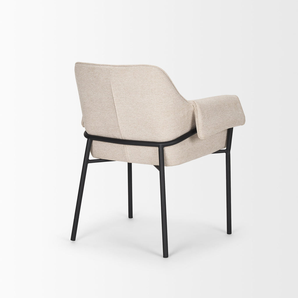 Brently Fabric Dining Armchair