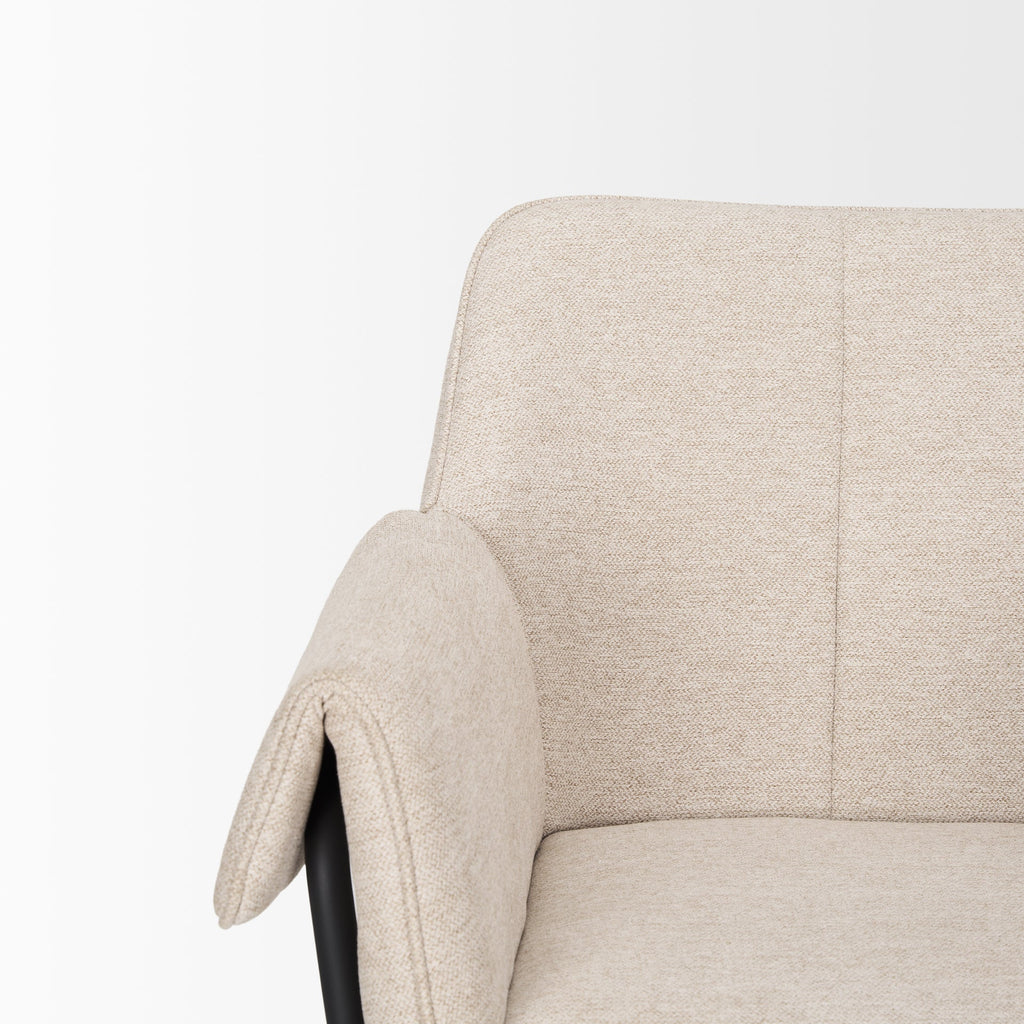 Brently Fabric Dining Armchair