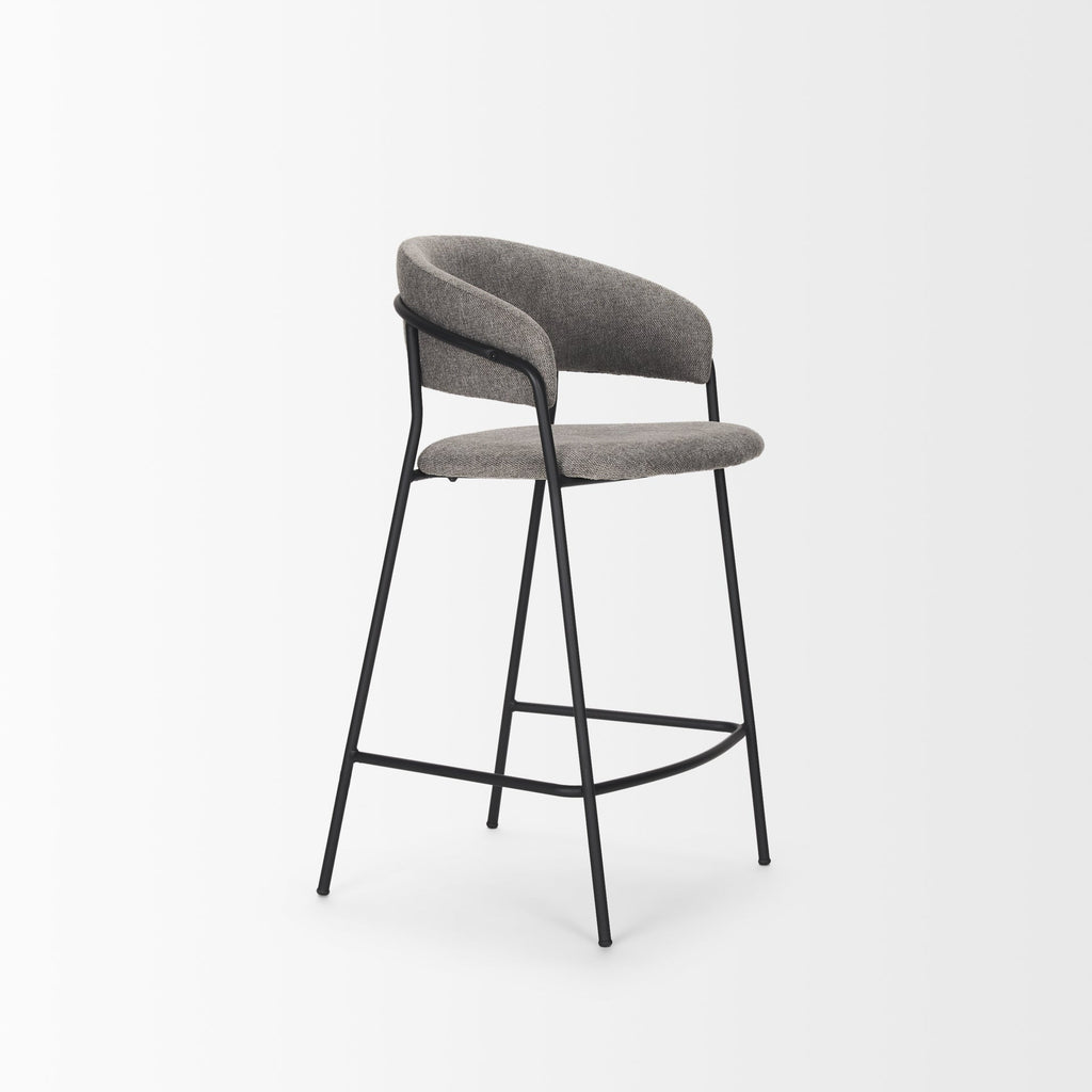 Carolyn Fabric Seat Counter Stool