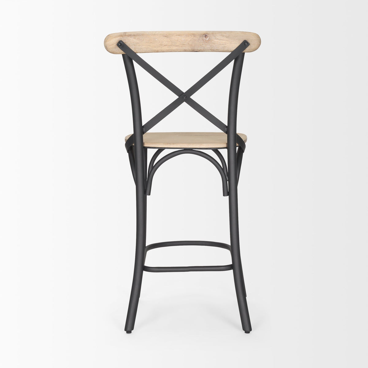 Etienne Wood Seat Bar/Counter Stool