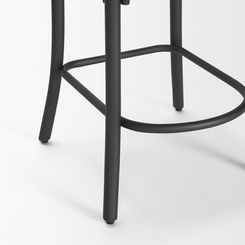 Etienne Wood Seat Bar/Counter Stool
