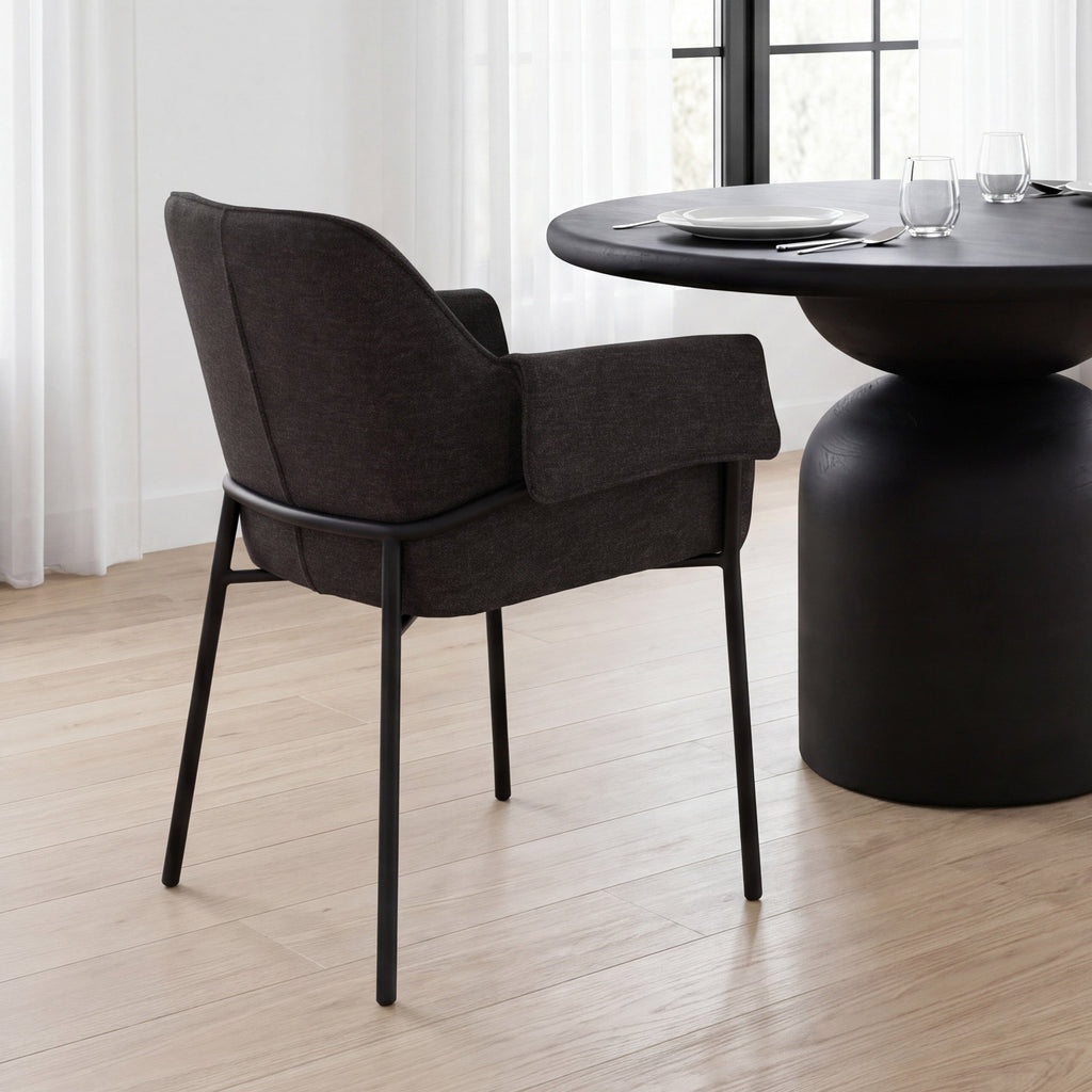 Brently Fabric Dining Armchair