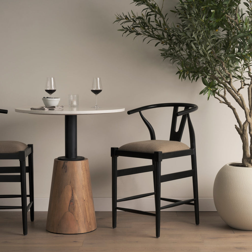 Trixie Upholstered Seat Counter Stool