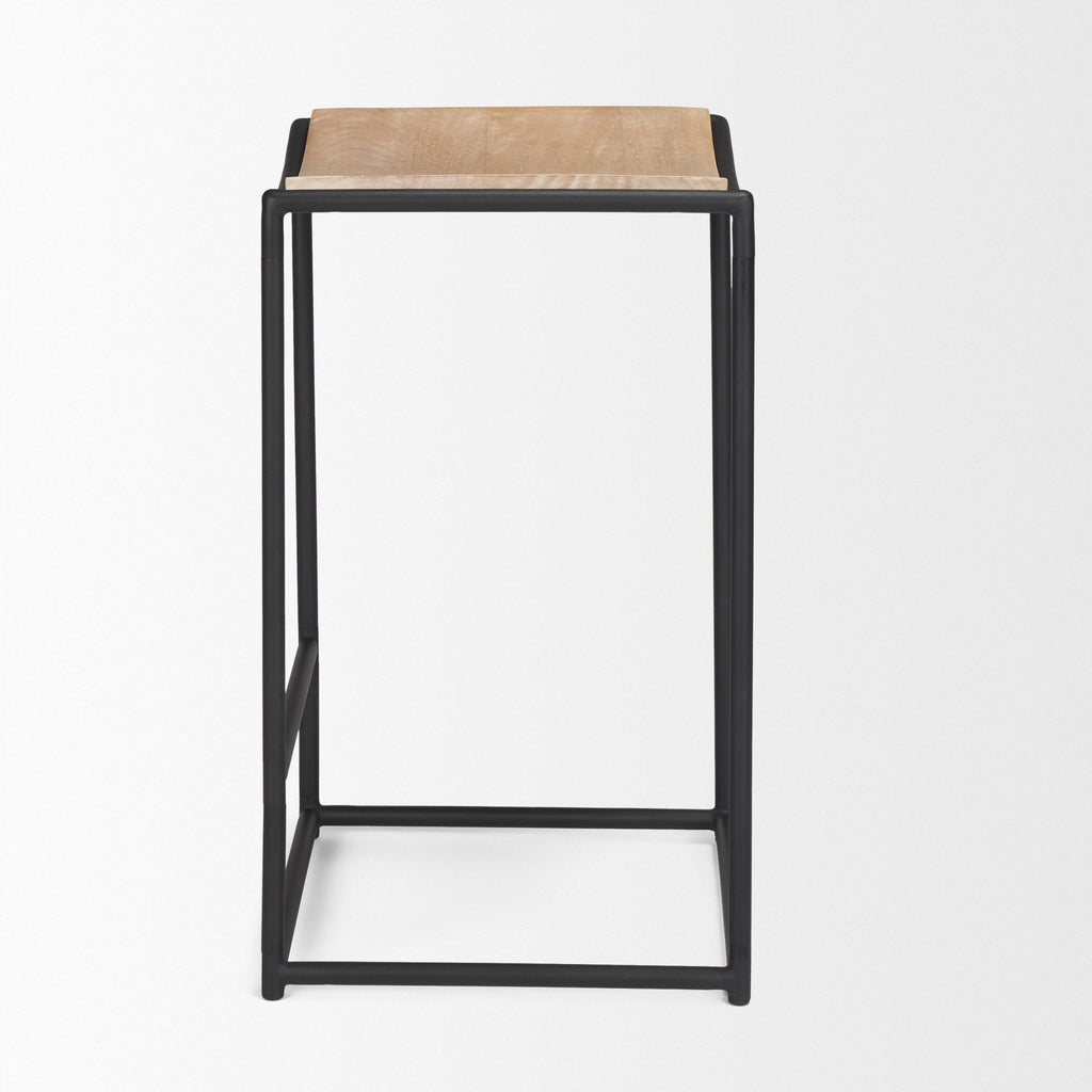 Taniel Wood Seat Stool