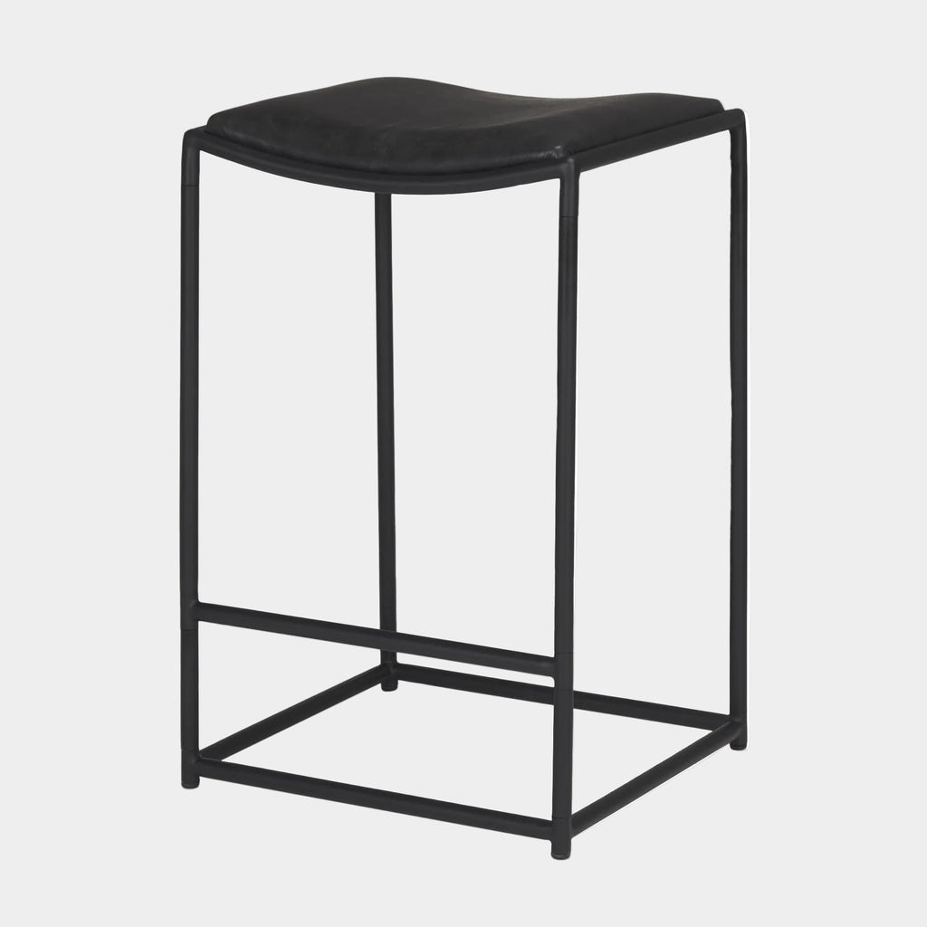 Taniel Leather Seat Counter Stool