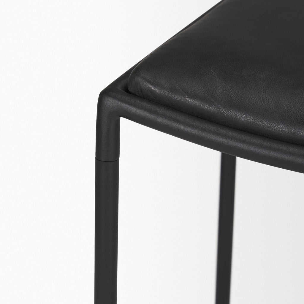 Taniel Leather Seat Counter Stool