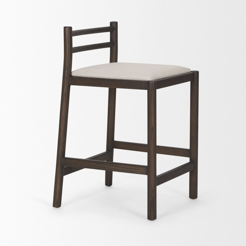 Sam Fabric Seat Counter Stool
