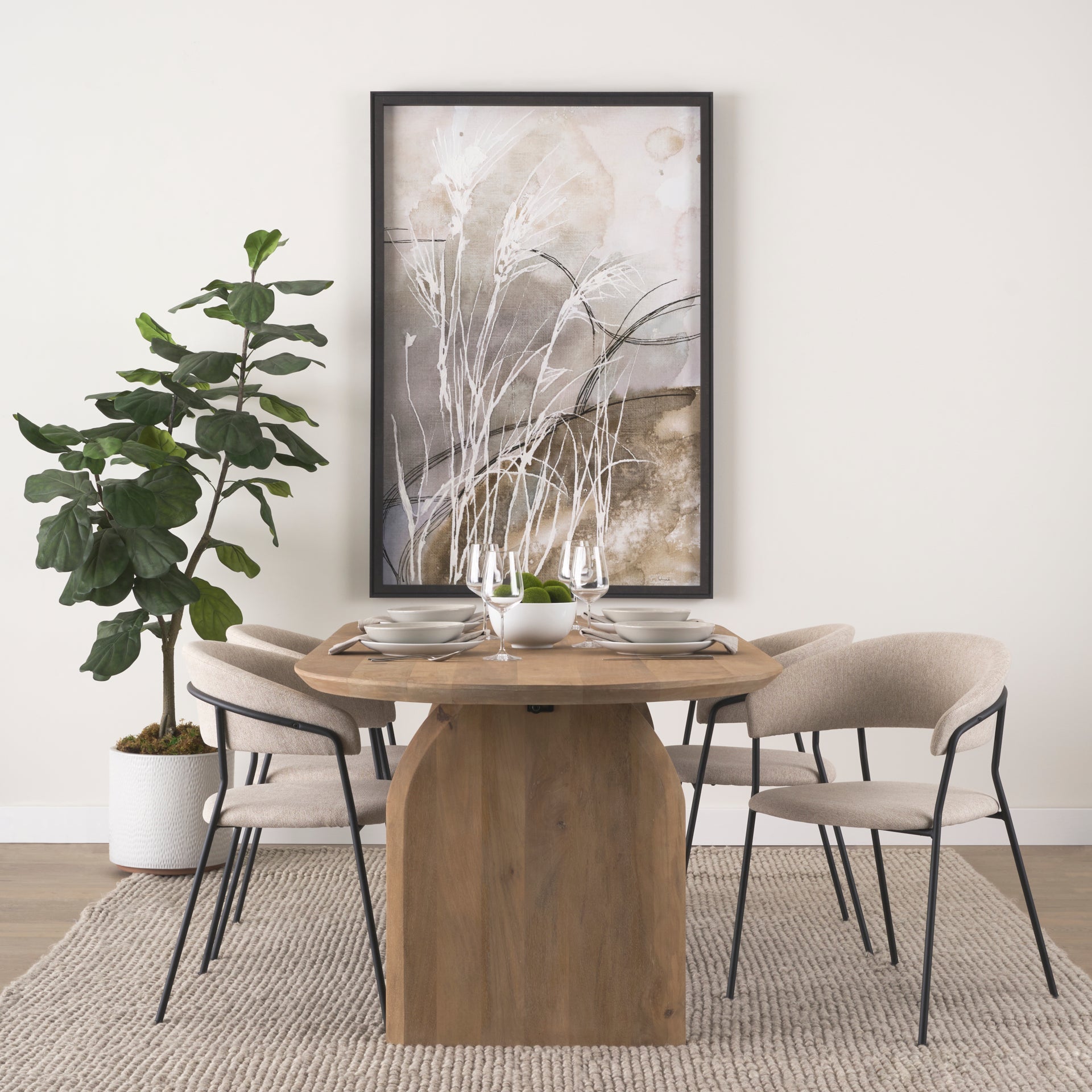 Carolyn Fabric Dining Chair