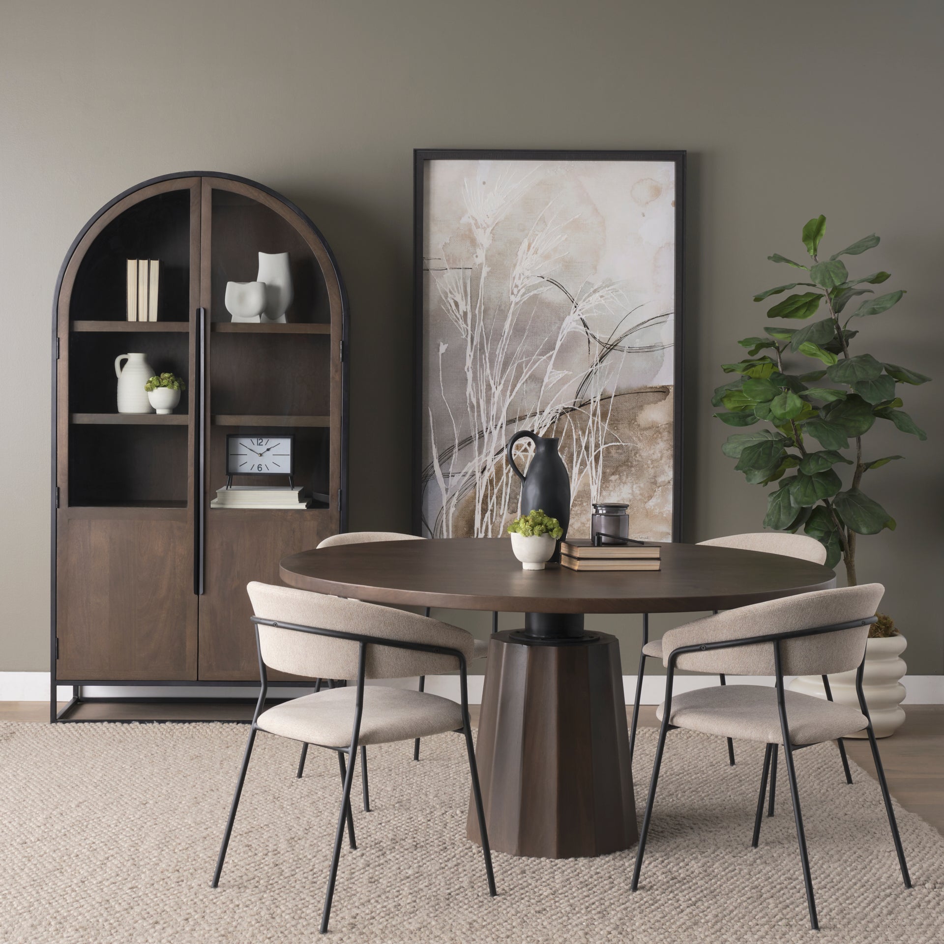 Swanson 60" Round Dining Table