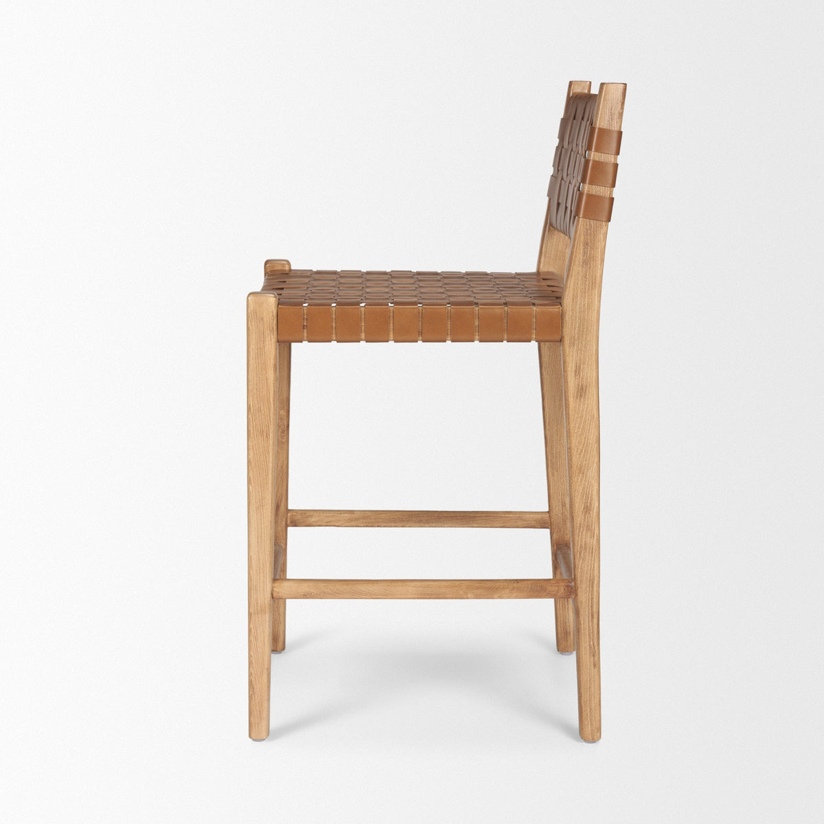 Shane Leather Seat Counter Stool