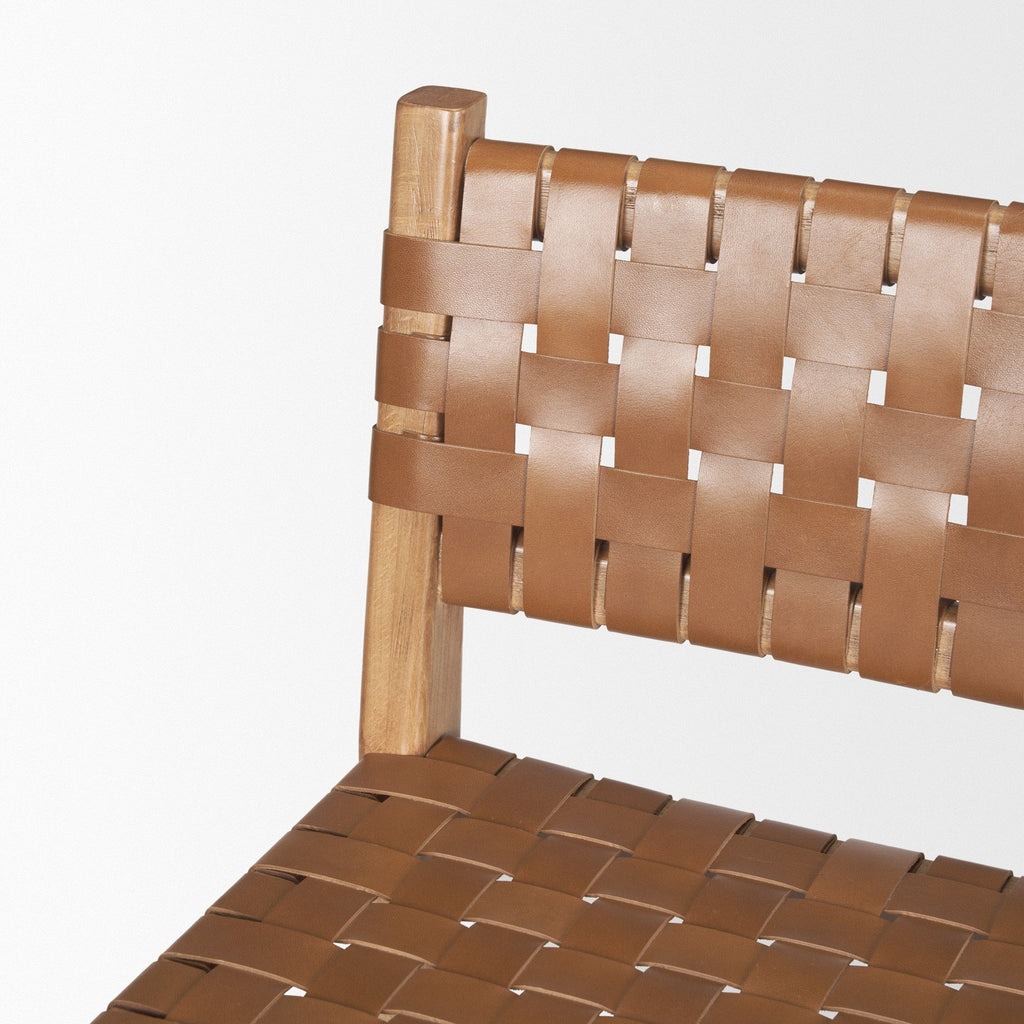 Shane Leather Seat Counter Stool