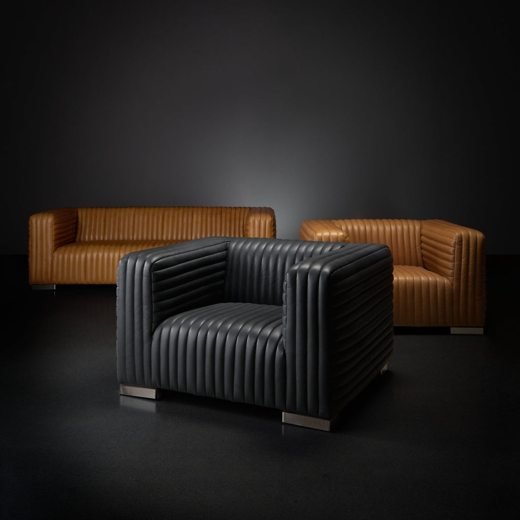 Ricciardo Leather Sofa