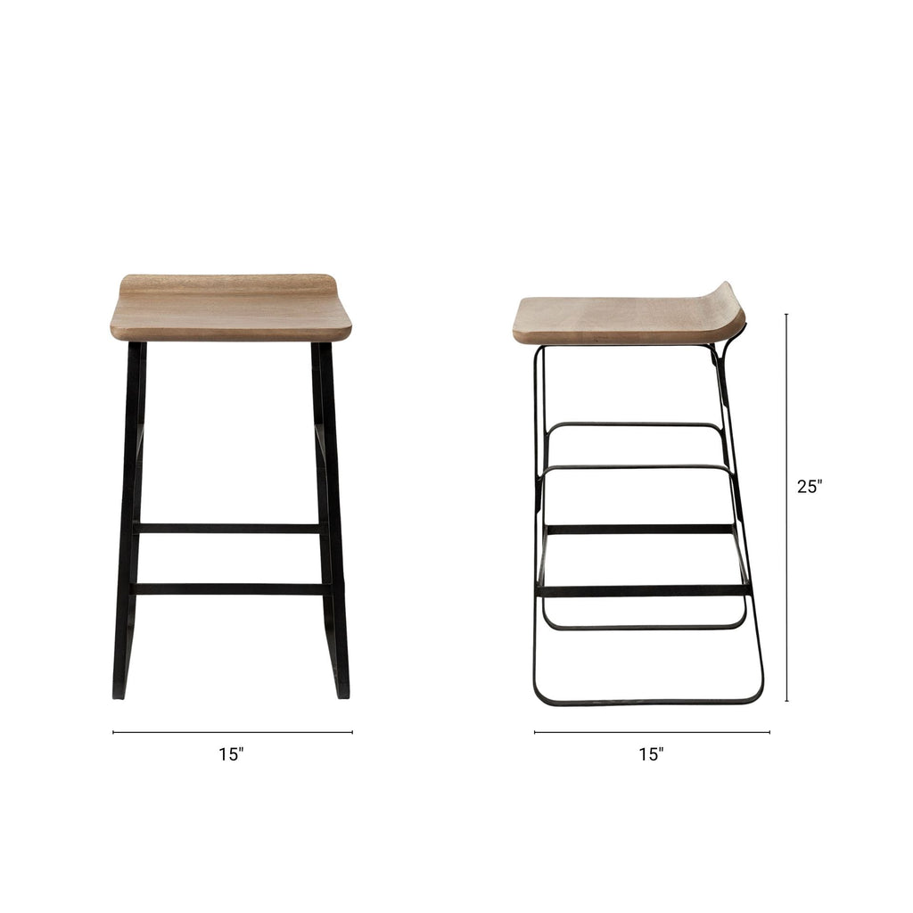 Conan Metal Seat Bar/Counter Stool