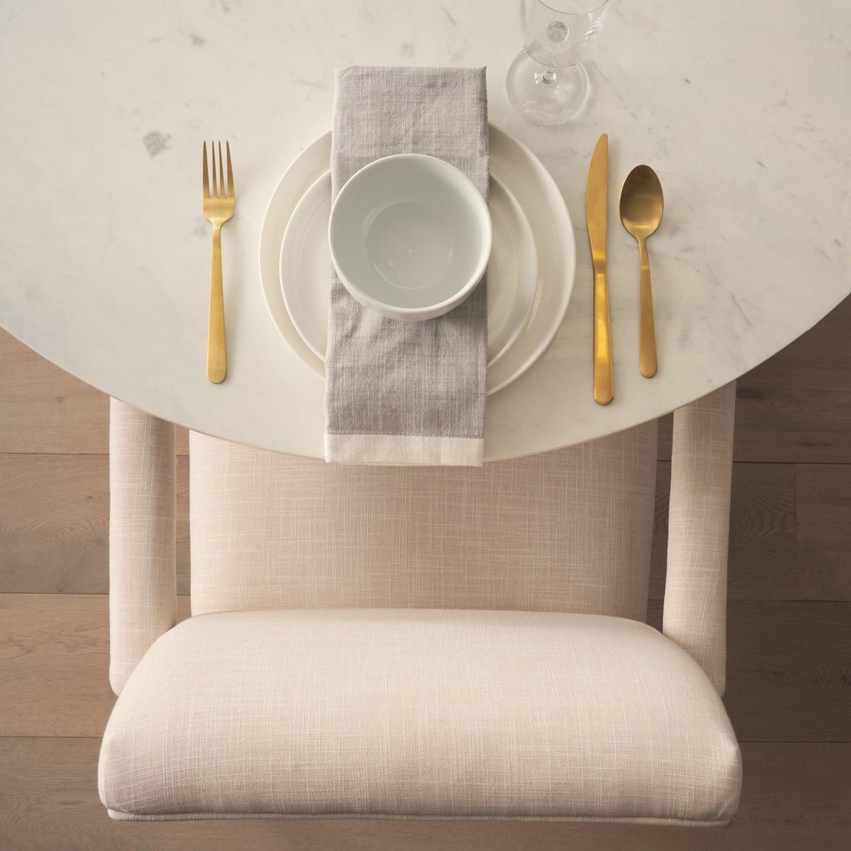 Palisades Fabric Dining Armchair