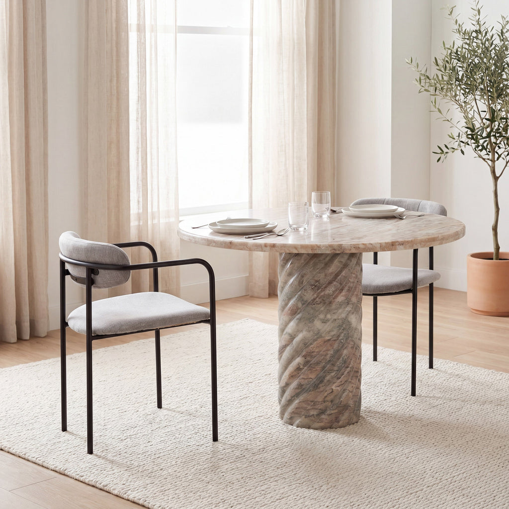 Parker Fabric Dining Armchair