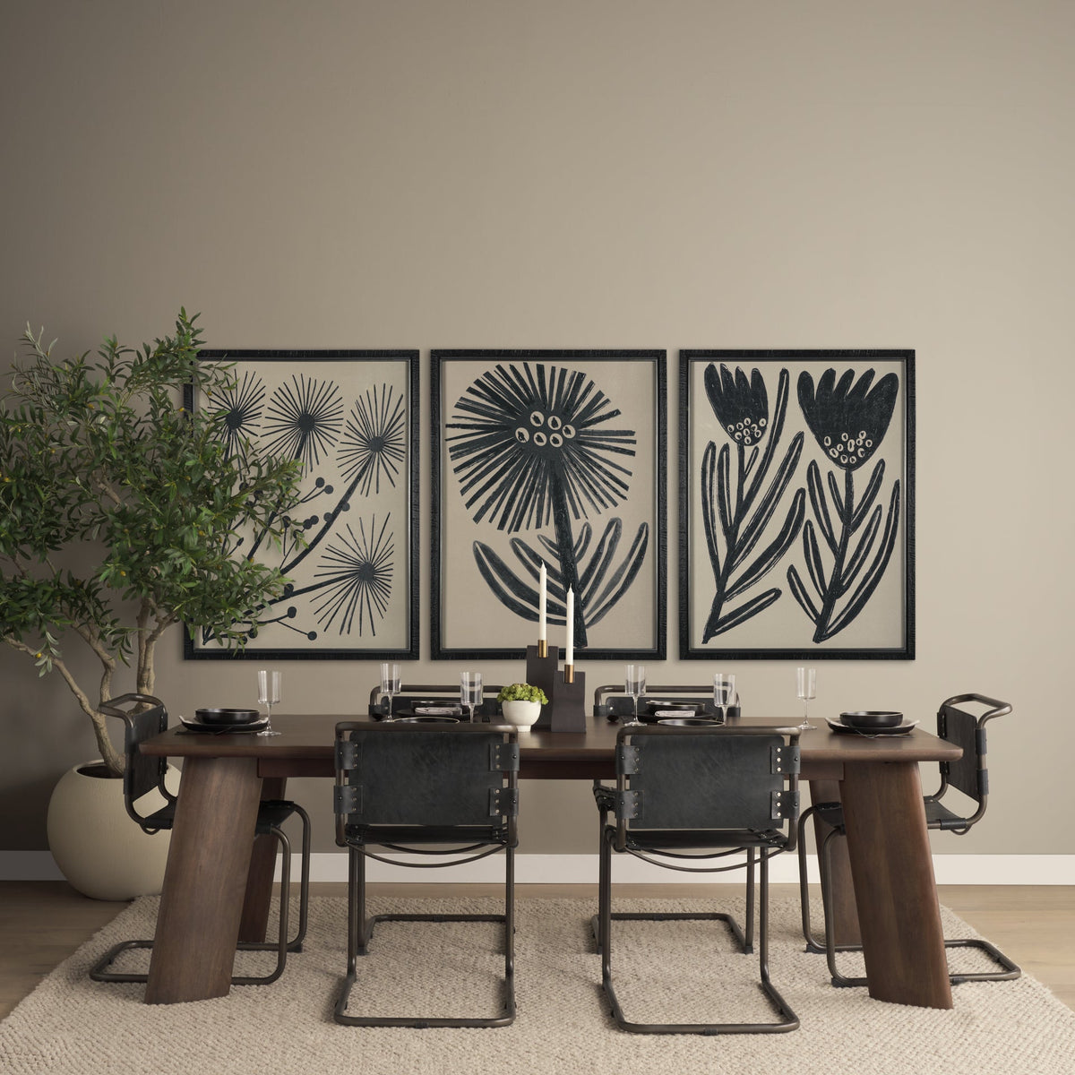 Berbick Leather Dining Chair