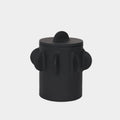Deacon Decorative Black Canister