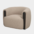 Kornelia Fabric Barrel Accent Chair