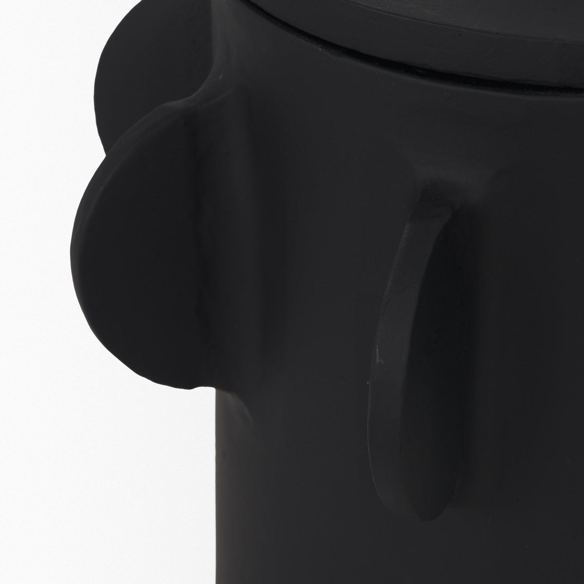 Deacon Decorative Black Canister