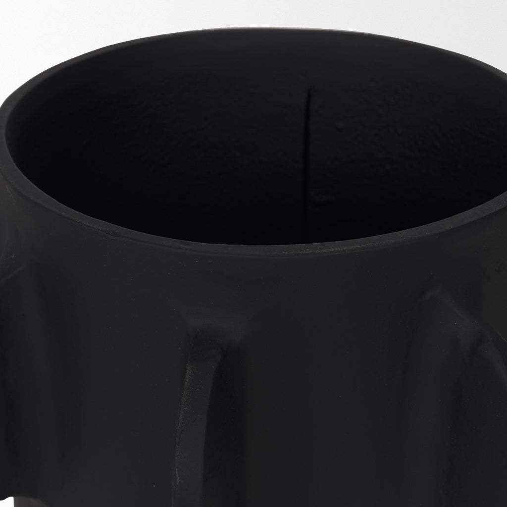 Deacon Decorative Black Canister