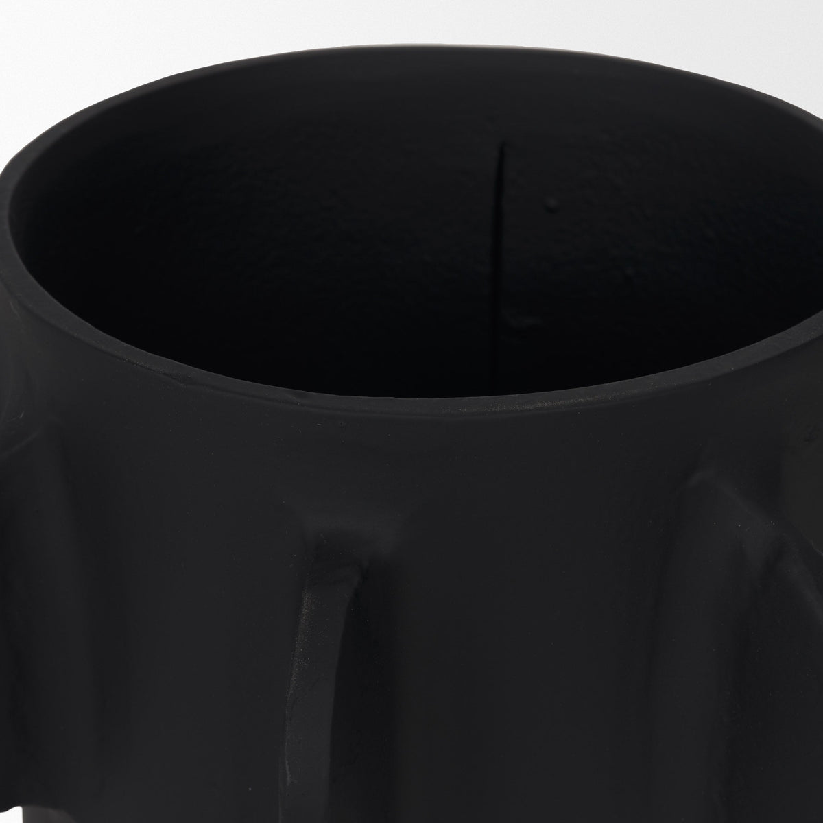 Deacon Decorative Black Canister