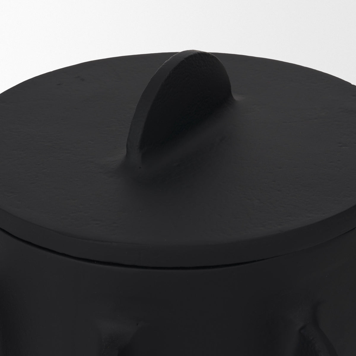 Deacon Decorative Black Canister