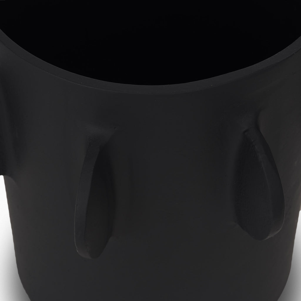Deacon Decorative Black Canister