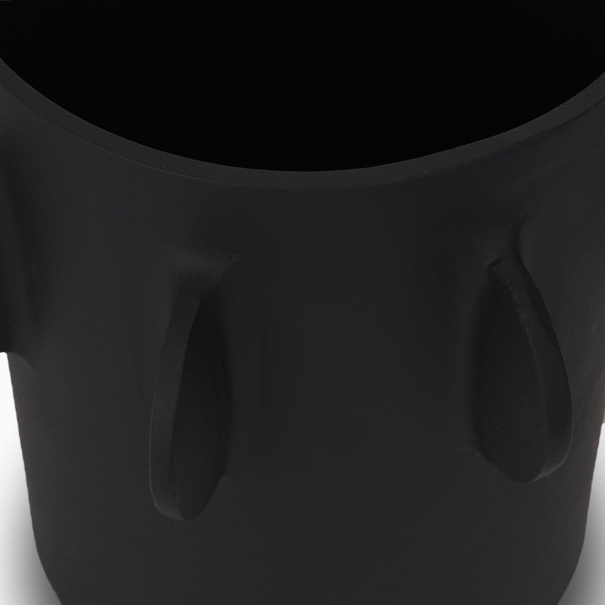 Deacon Decorative Black Canister