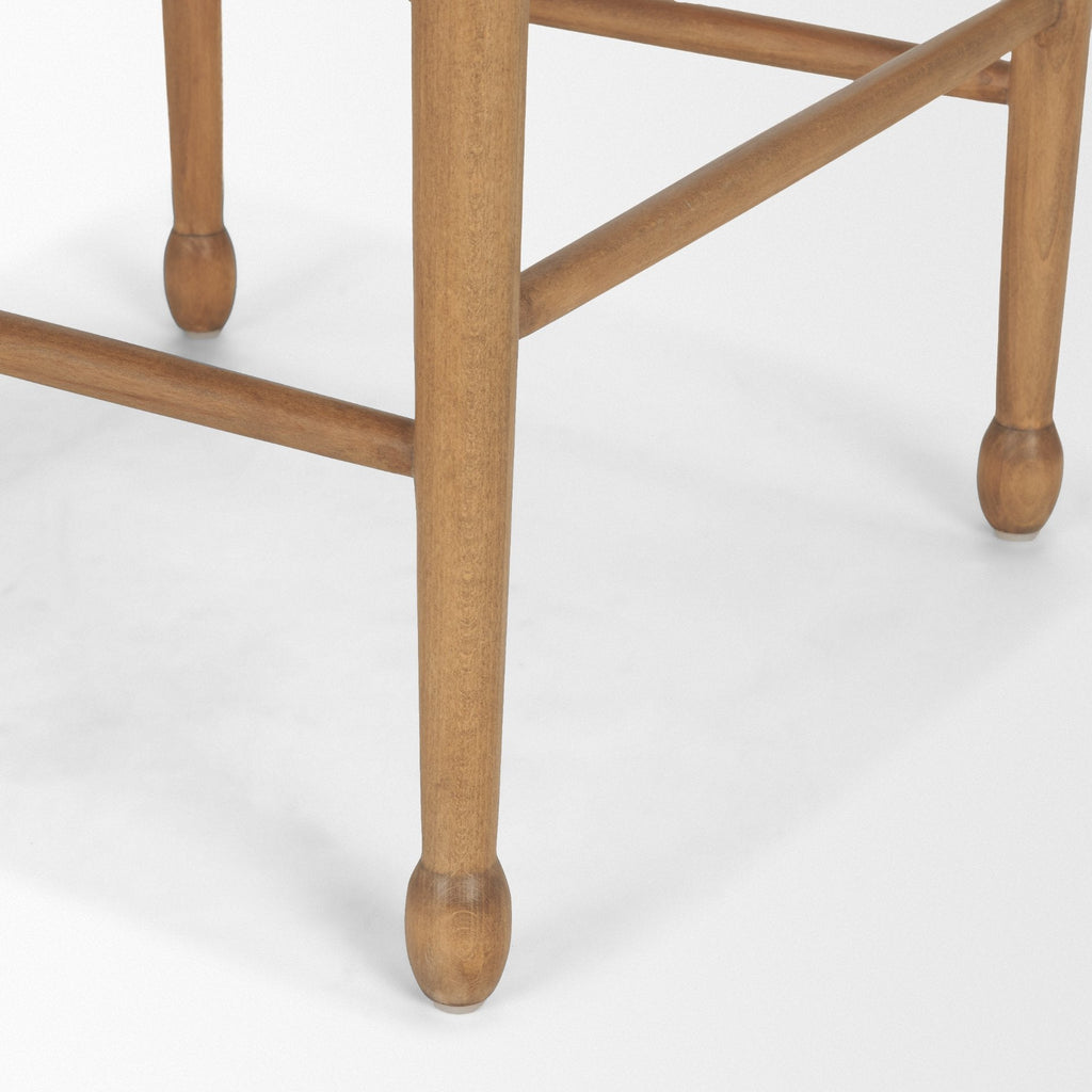 Brinley Paper Rope Seat Counter Stool