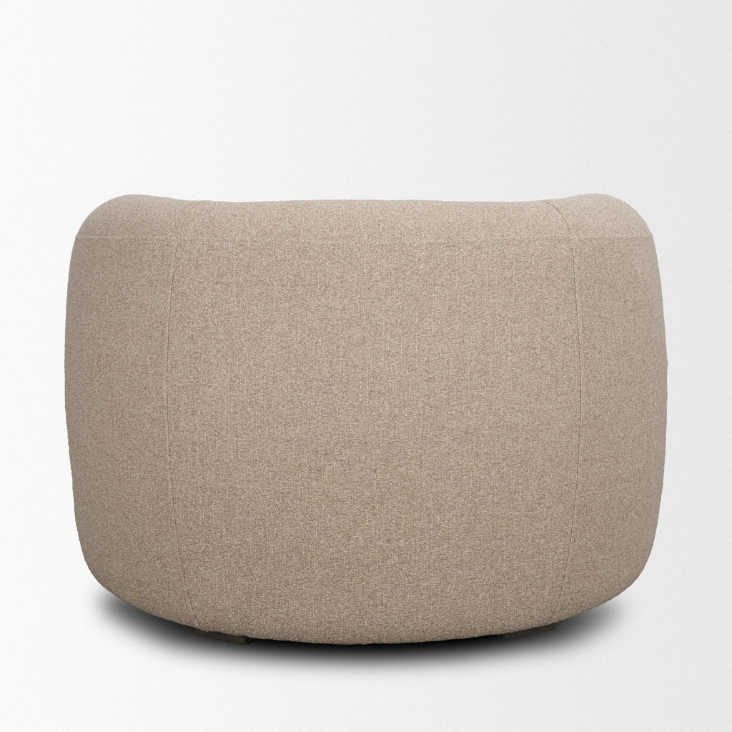 Kornelia Fabric Barrel Accent Chair