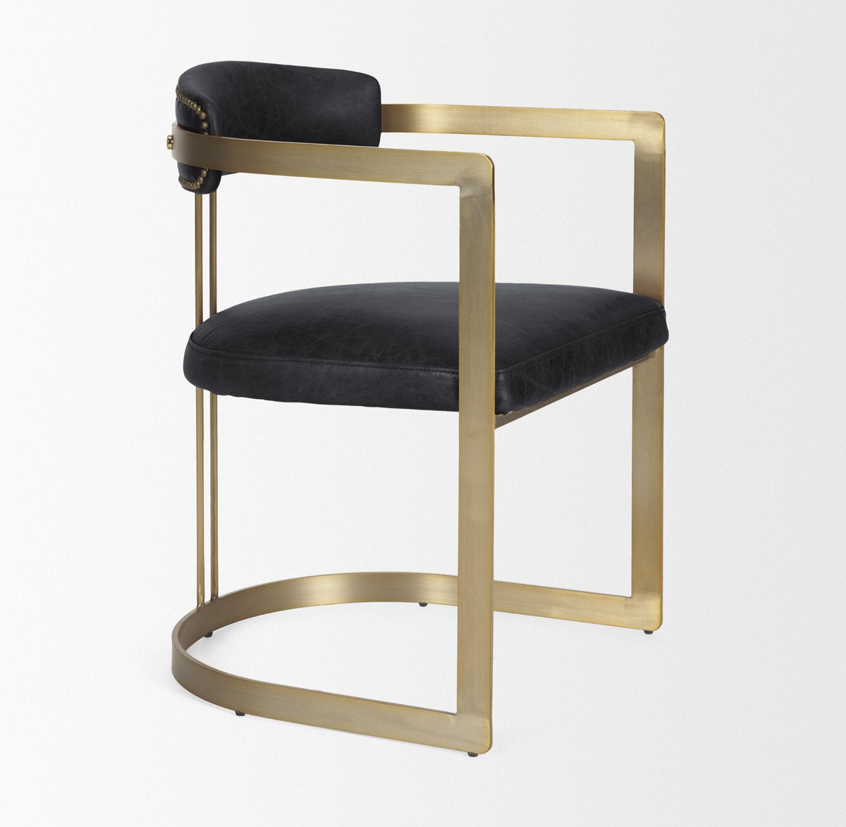 Hollyfield Leather Contract-Grade Dining Chair