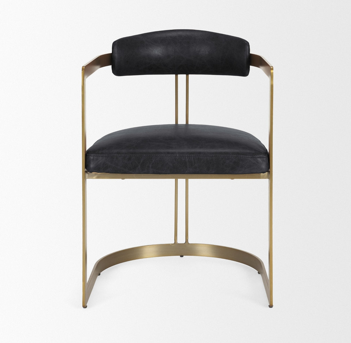 Hollyfield Leather Contract-Grade Dining Chair