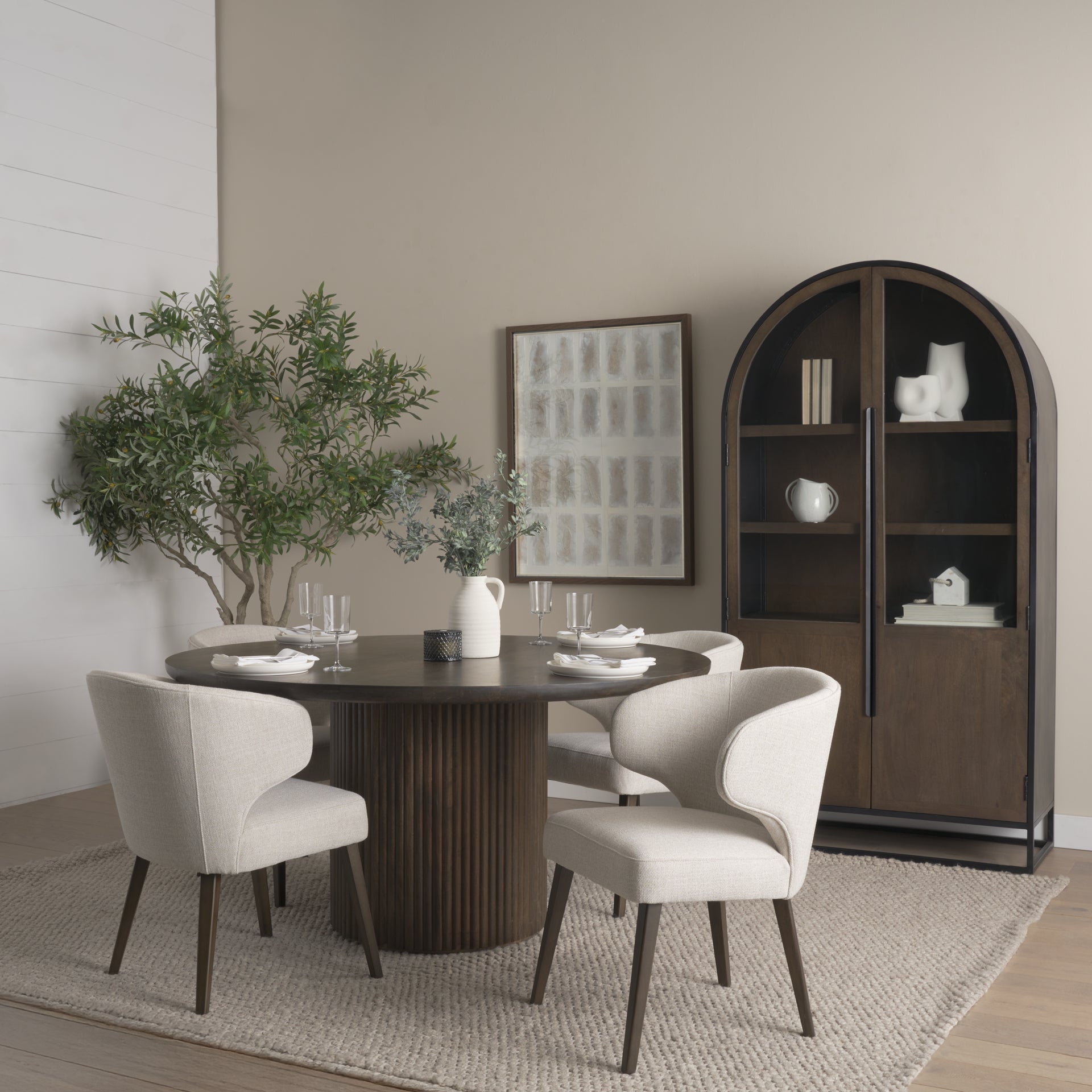 Niles Fabric Contract-Grade Dining Chair