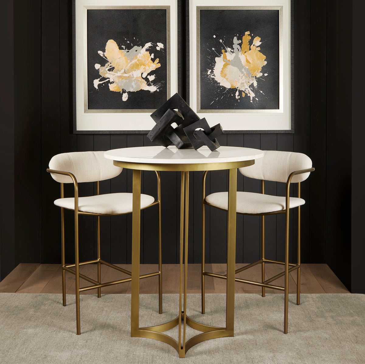 Parker Upholstered Counter Seat Stool