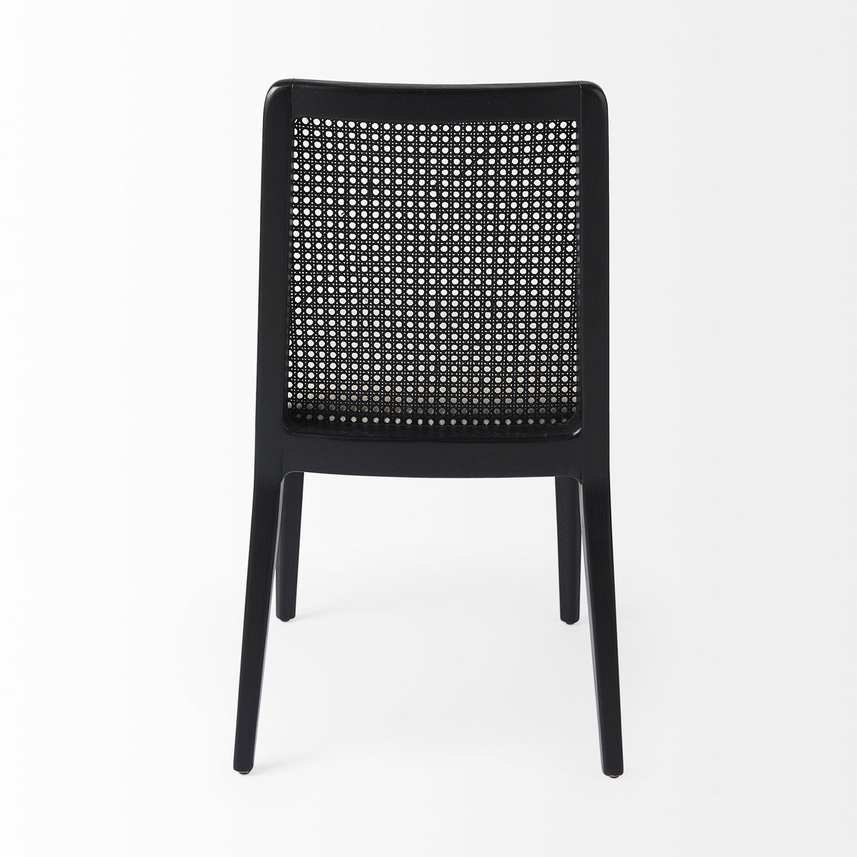 Clara Black Cane Back Dining Chair