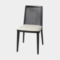Clara Black Cane Back Dining Chair