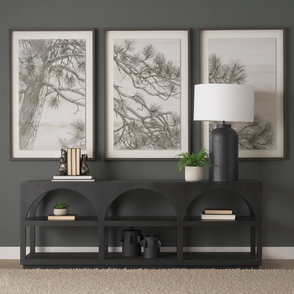 Deacon Decorative Black Canister