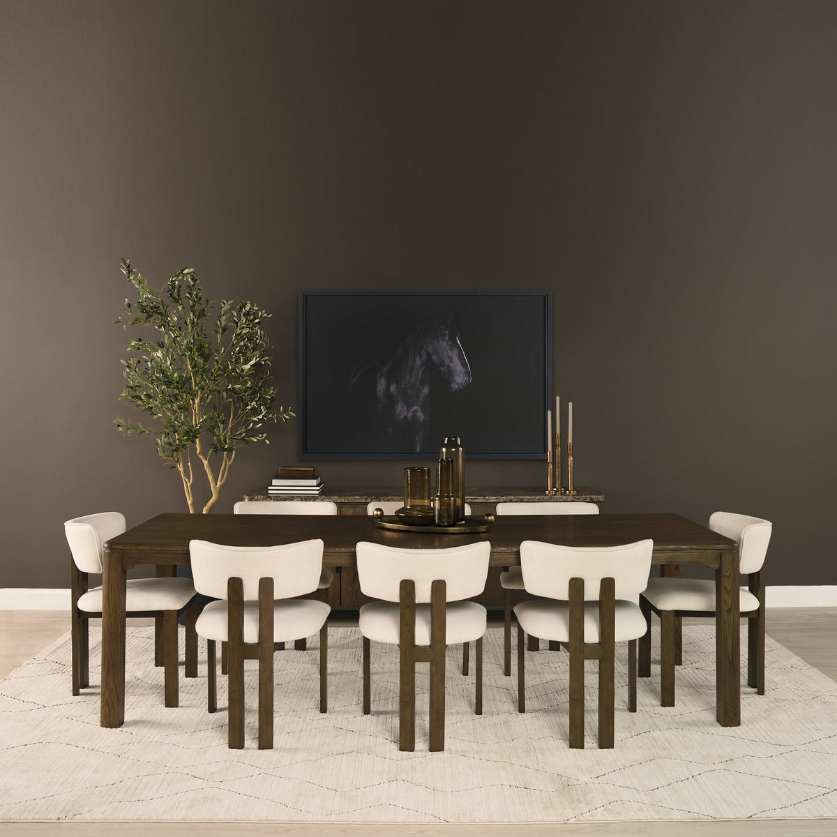 Soho Curve Tripod Dining Chair
