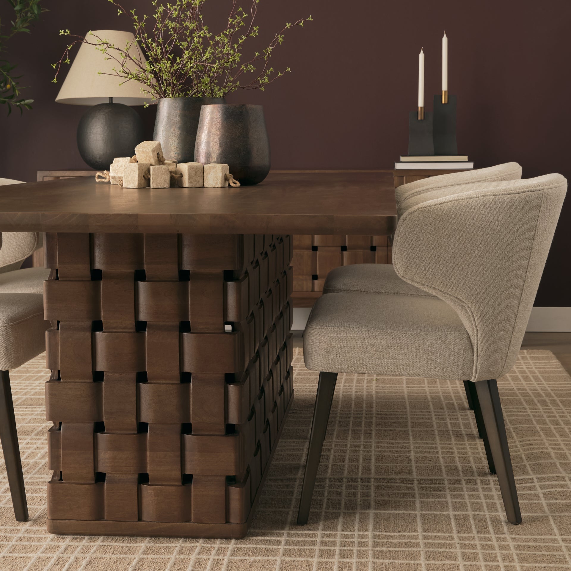 Trellyn 94" Rectangular Dining Table