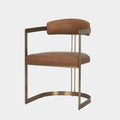 Hollyfield Leather Contract-Grade Dining Chair