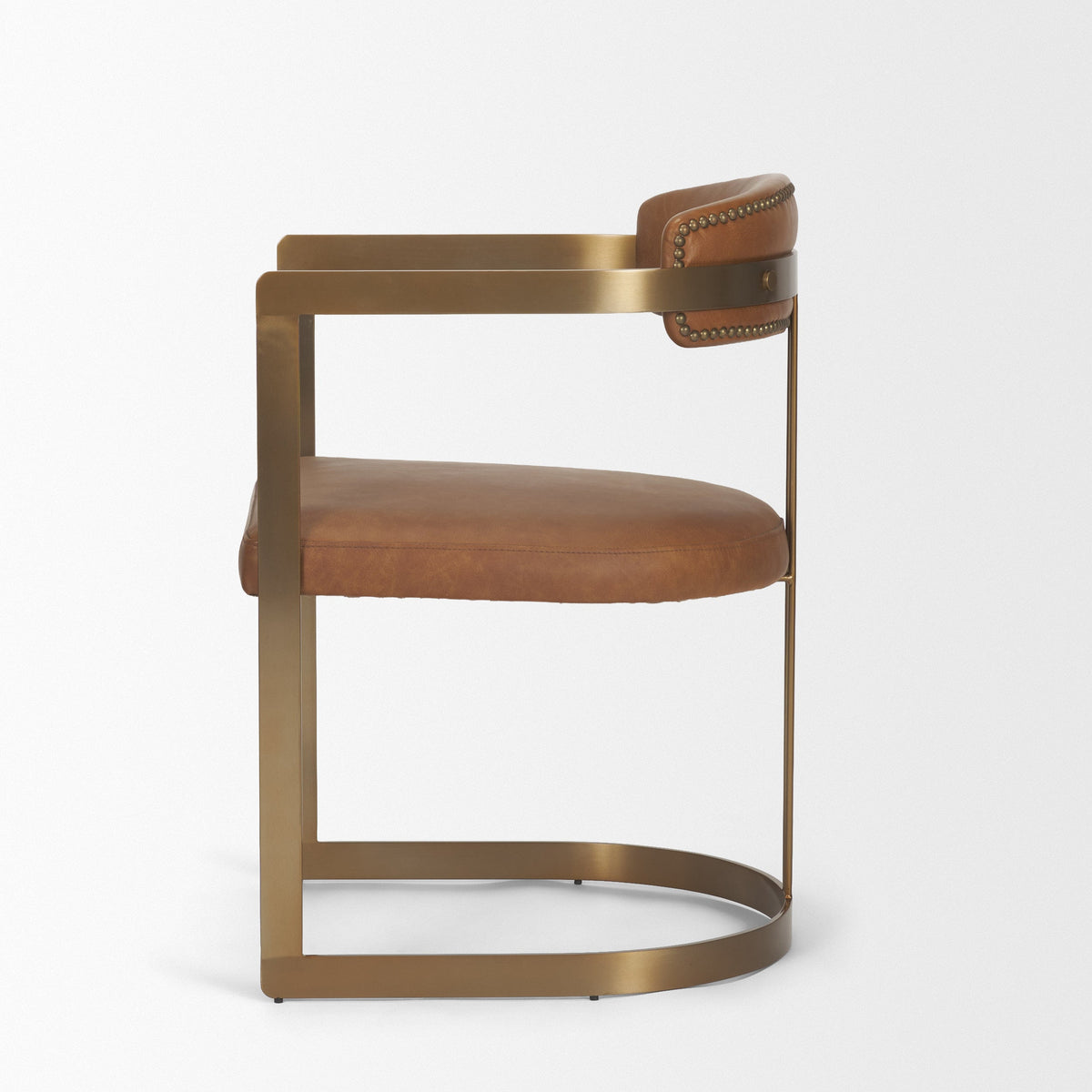 Hollyfield Leather Contract-Grade Dining Chair