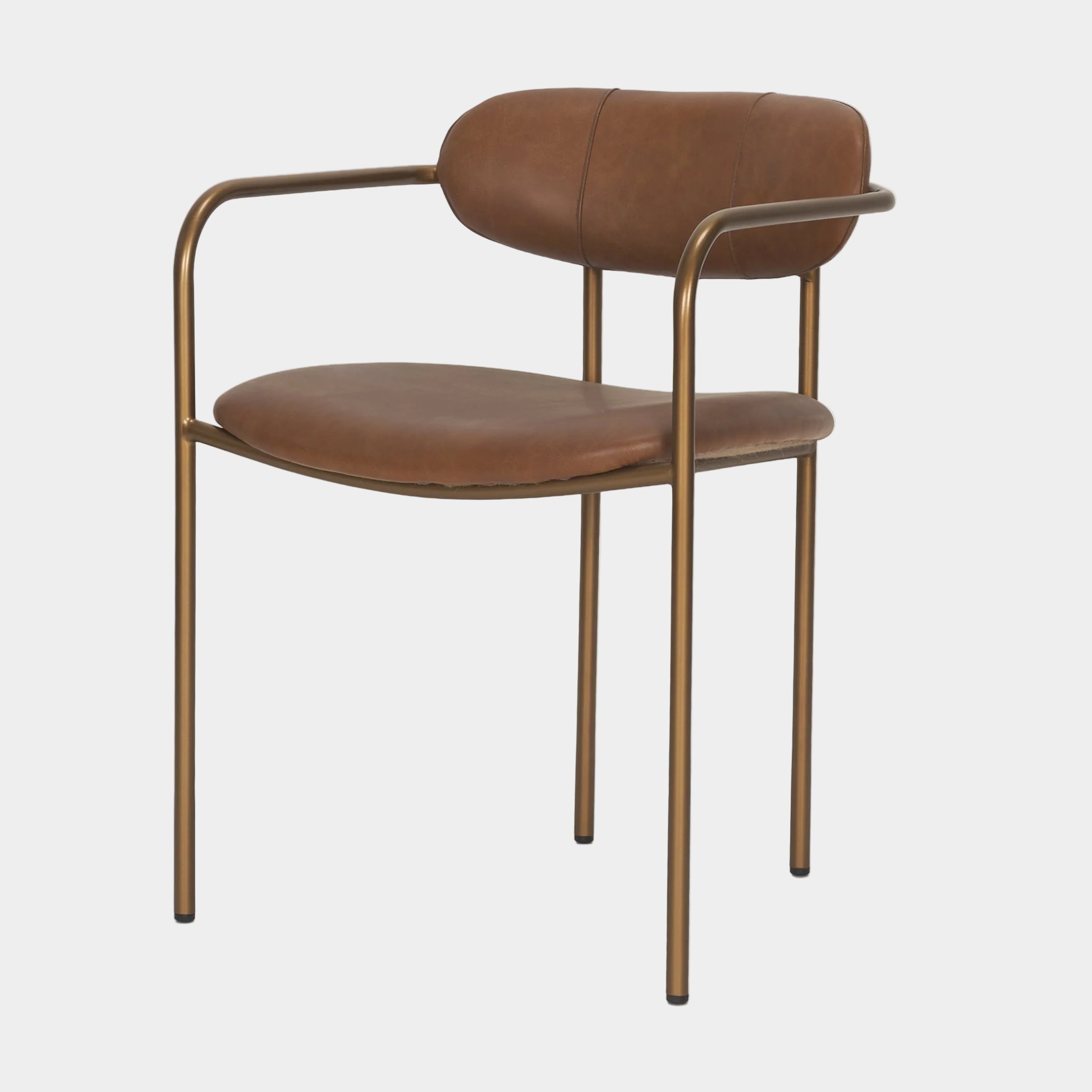 Parker Leather Dining Armchair